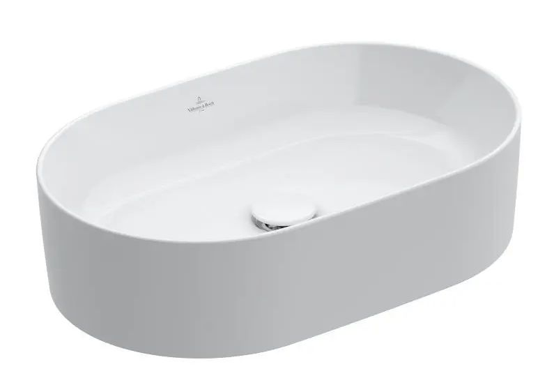 Villeroy & Boch Collaro Umývadlo na dosku 56 x 36 cm, CeramicPlus, alpská biela 4A1956R1