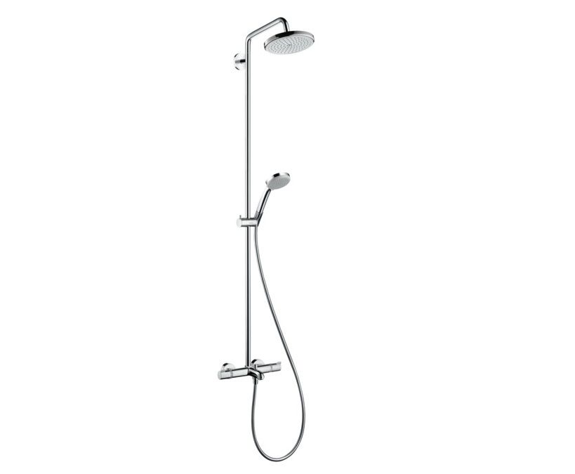 Hansgrohe Croma Showerpipe 220 1jet s vaňovým termostatom 27223000