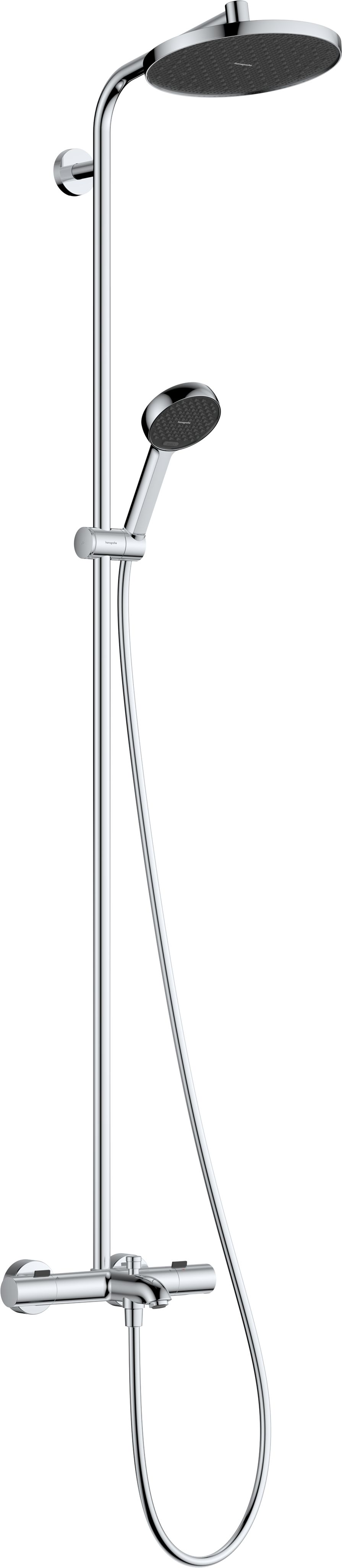Hansgrohe Activera S Sprchový systém s termostatickou vaňovou batériou, EcoSmart, chróm 28871000