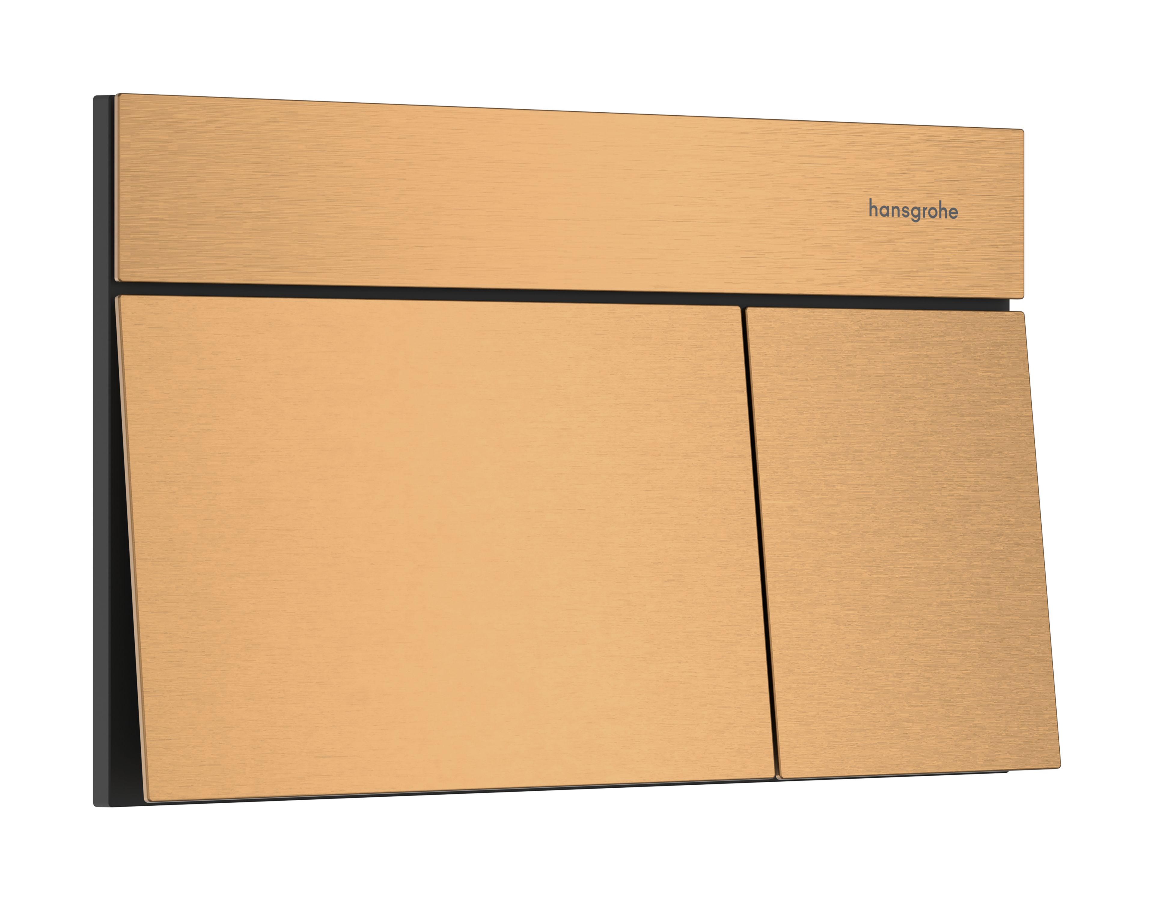 Hansgrohe iFrame Element E Ovládacie tlačidlo, kartáčovaný bronz 66003140