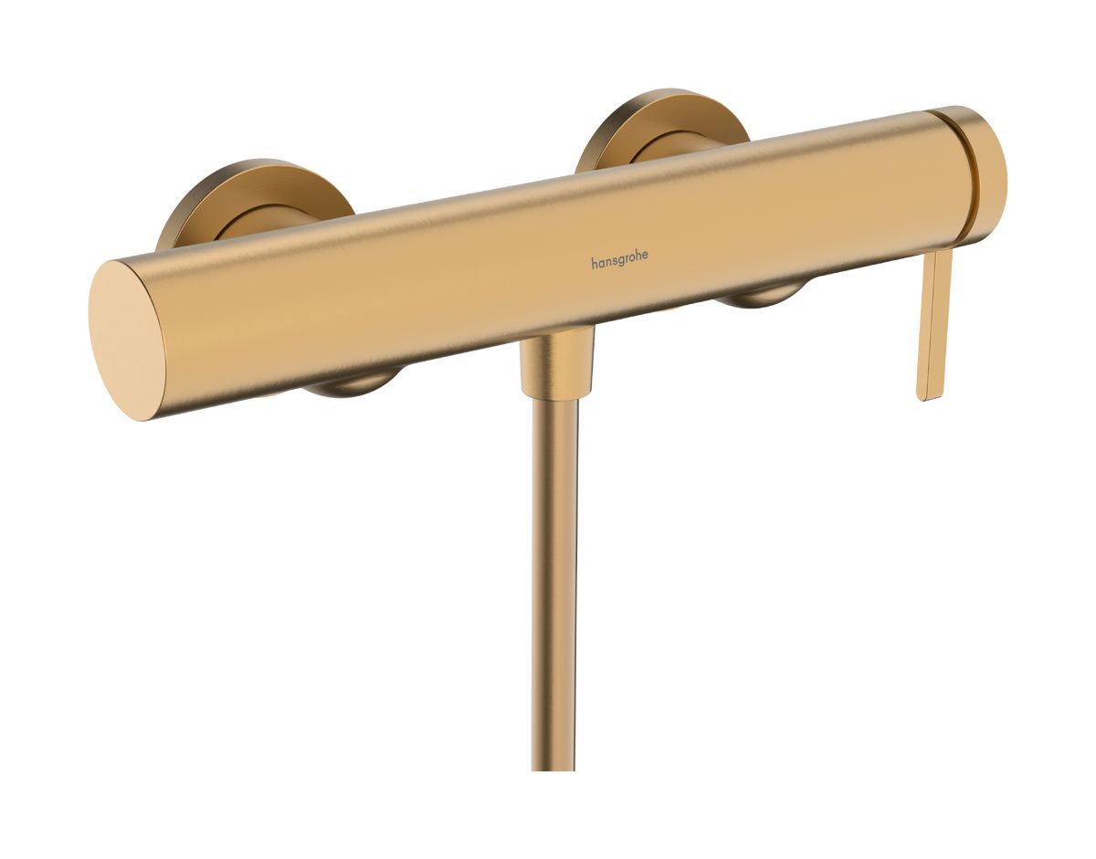 Hansgrohe Finoris Sprchová batéria na stenu, kartáčovaný bronz 76620140