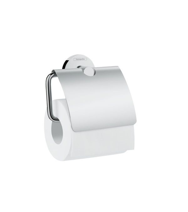 Hansgrohe Univerzálny držiak toaletného papiera Logis s krytom 41723000