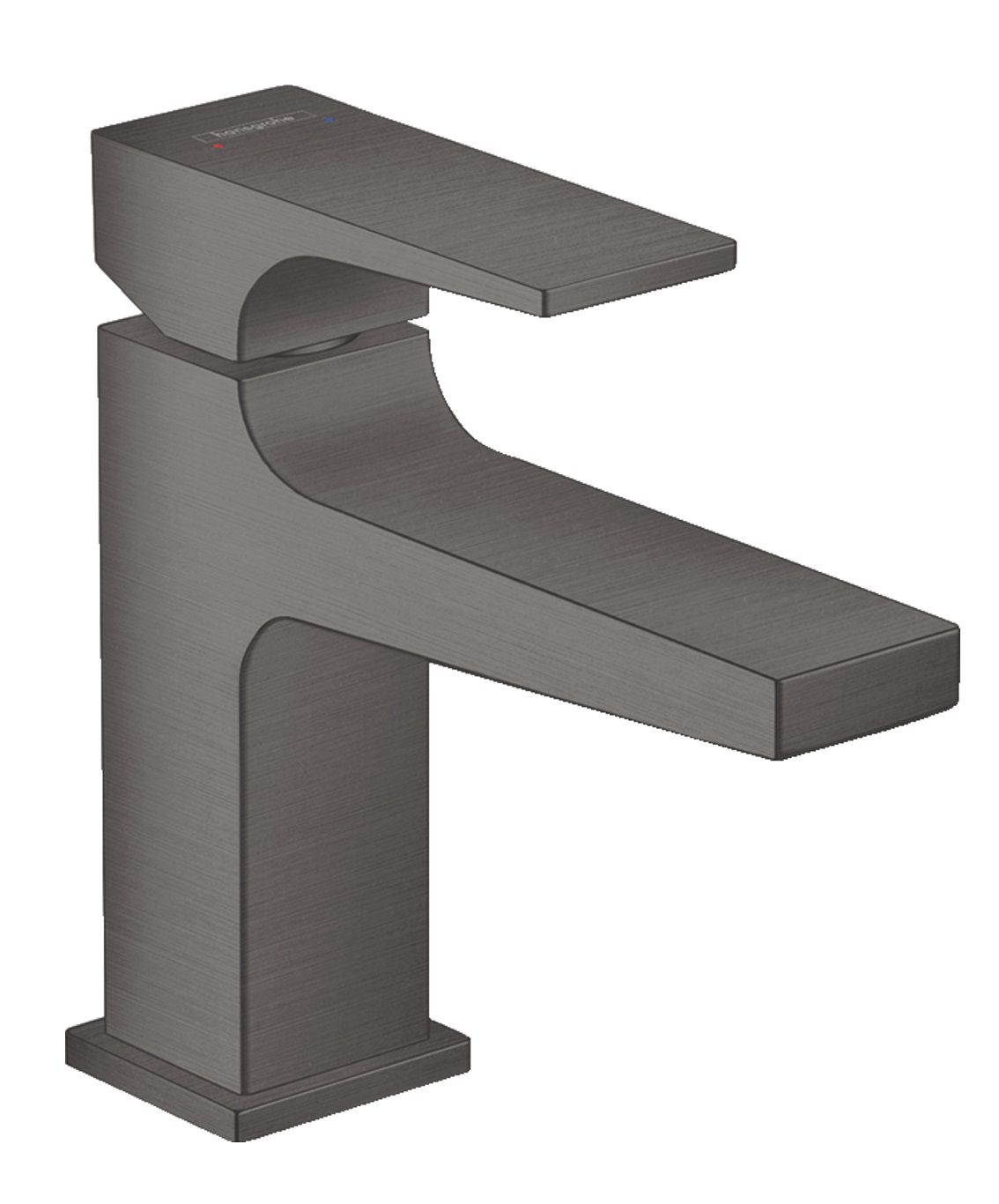 Hansgrohe Metropol 100 páková umývadlová batéria s výtokom, čierny chróm 32500340