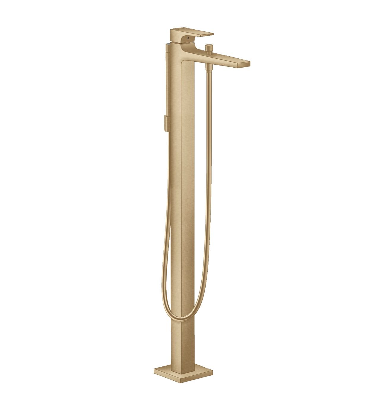 Hansgrohe Metropol Stojaca vaňová batéria, brúsený bronz 32532140