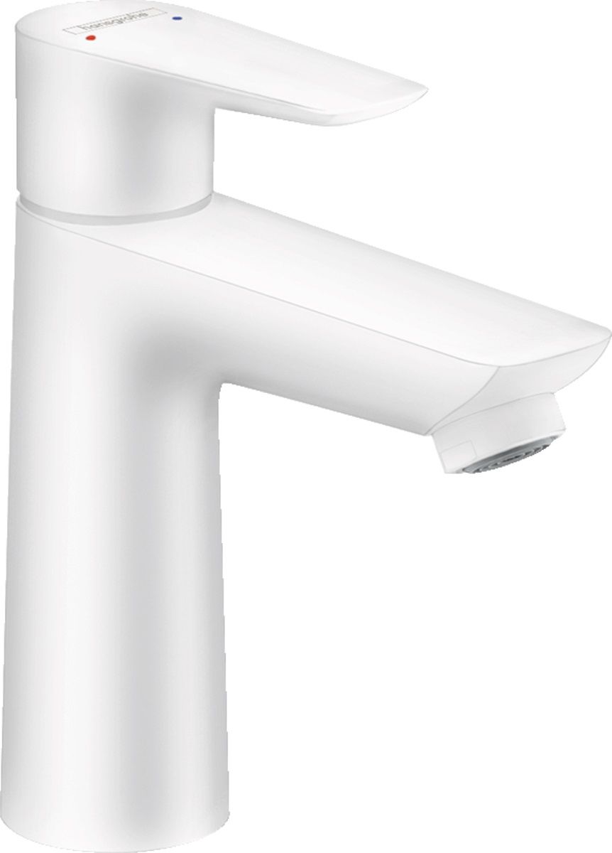 Hansgrohe Talis E Páková umývadlová batéria s výtokom a vyťahovacou rukoväťou, matná biela, 71710700