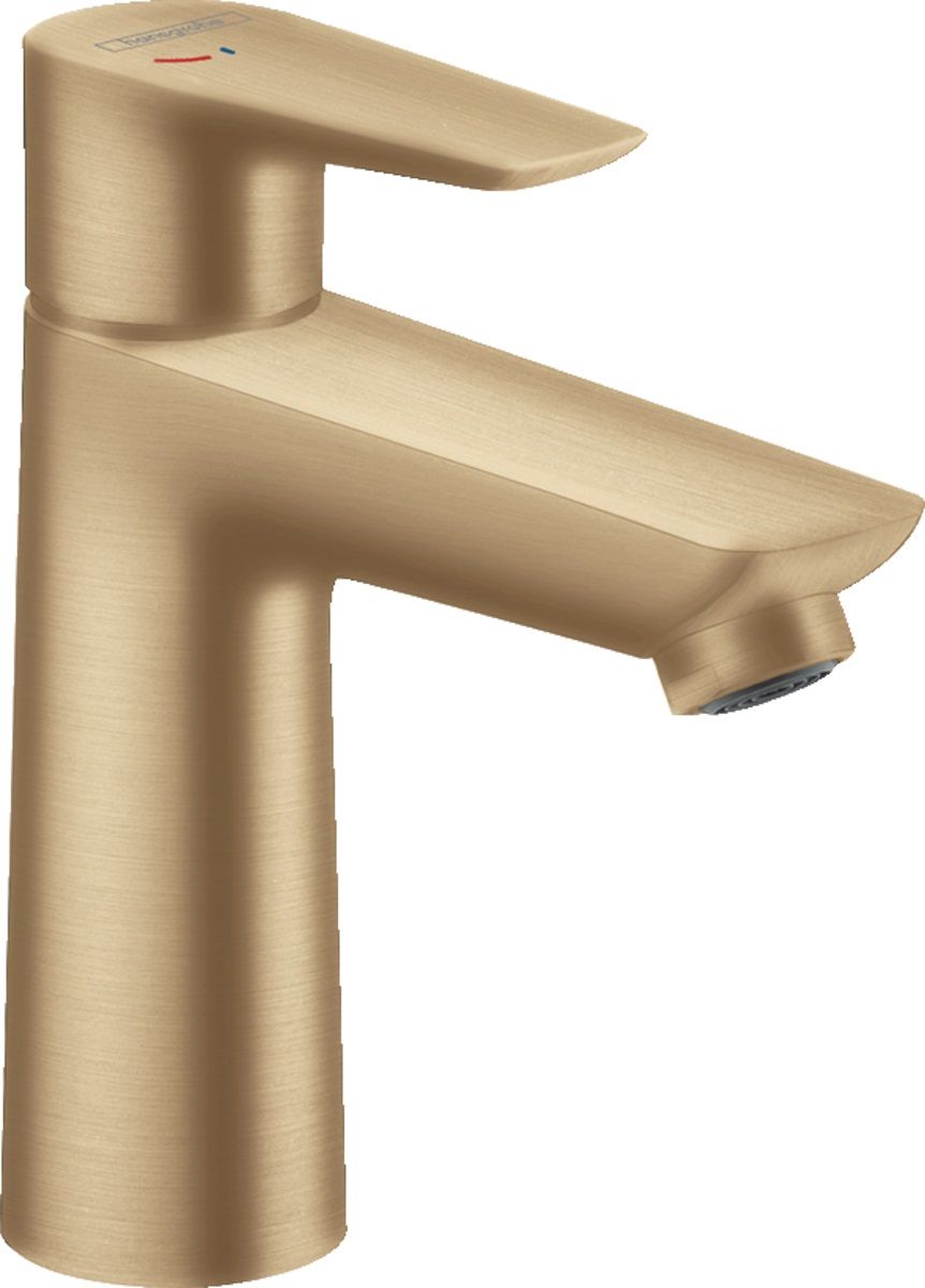 Hansgrohe Talis E Páková umývadlová batéria CoolStart s odtokovou súpravou s vyťahovacou rukoväťou, brúsený bronz, 71713140