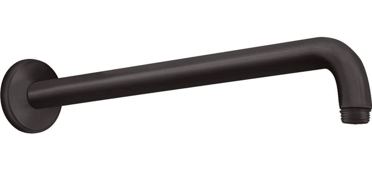 Hansgrohe Sprchové rameno 38,9 cm, čierne matné 27413670