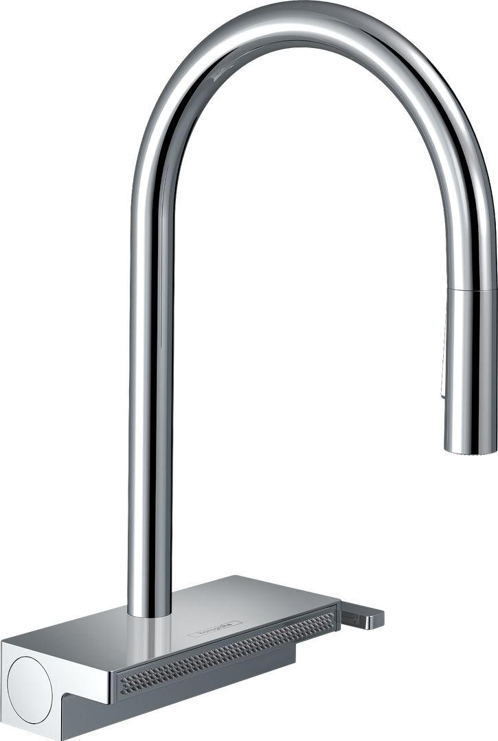 Hansgrohe Aquno Select M81 Drezová batéria s výsuvnou hlavicou 3jet, chróm 73837000