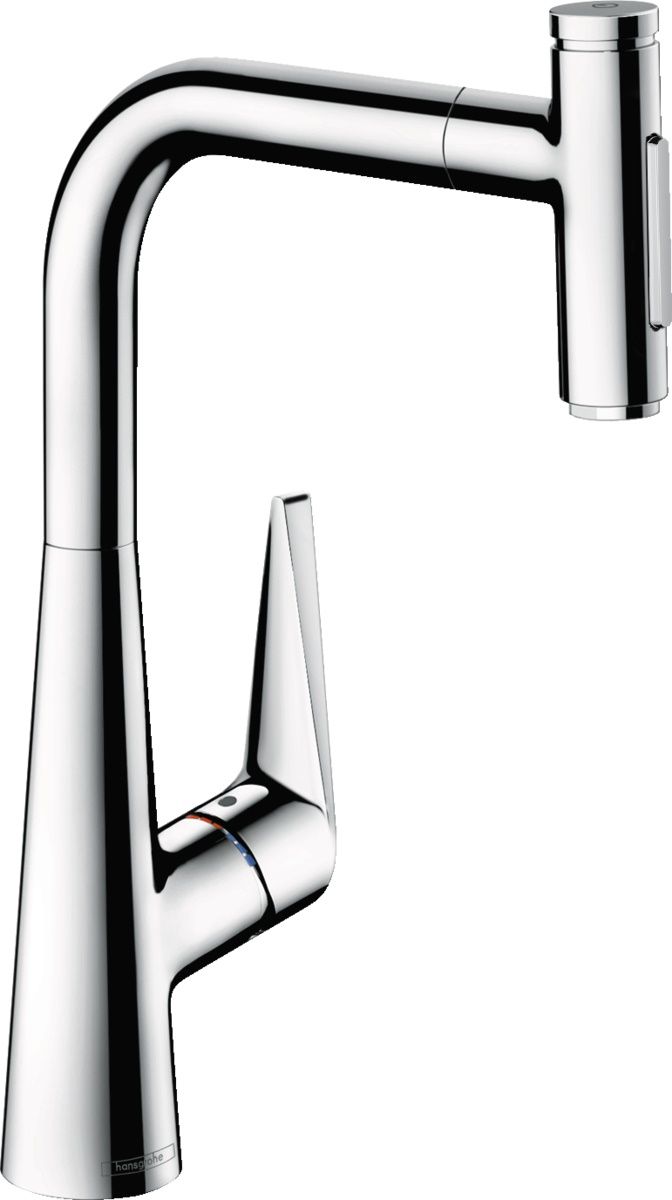 Hansgrohe Talis Select M51 Drezová batéria s vyťahovacou sprchou, chróm 72823000