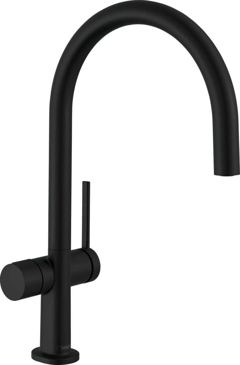 Hansgrohe Talis M54 Umývadlová batéria, stojaca, uzatvárací ventil pre spotrebič, čierna matná 72805670