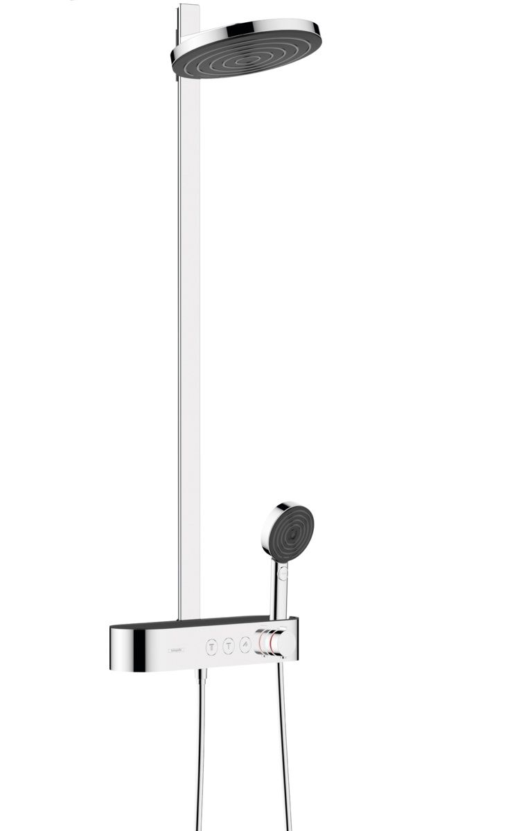 Hansgrohe Sprchový systém Pulsify S s termostatickou batériou, chróm 24240000