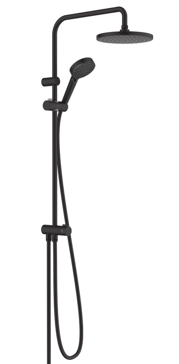 Hansgrohe Sprchová súprava Vernis Blend Reno EcoSmart, matná čierna 26099670