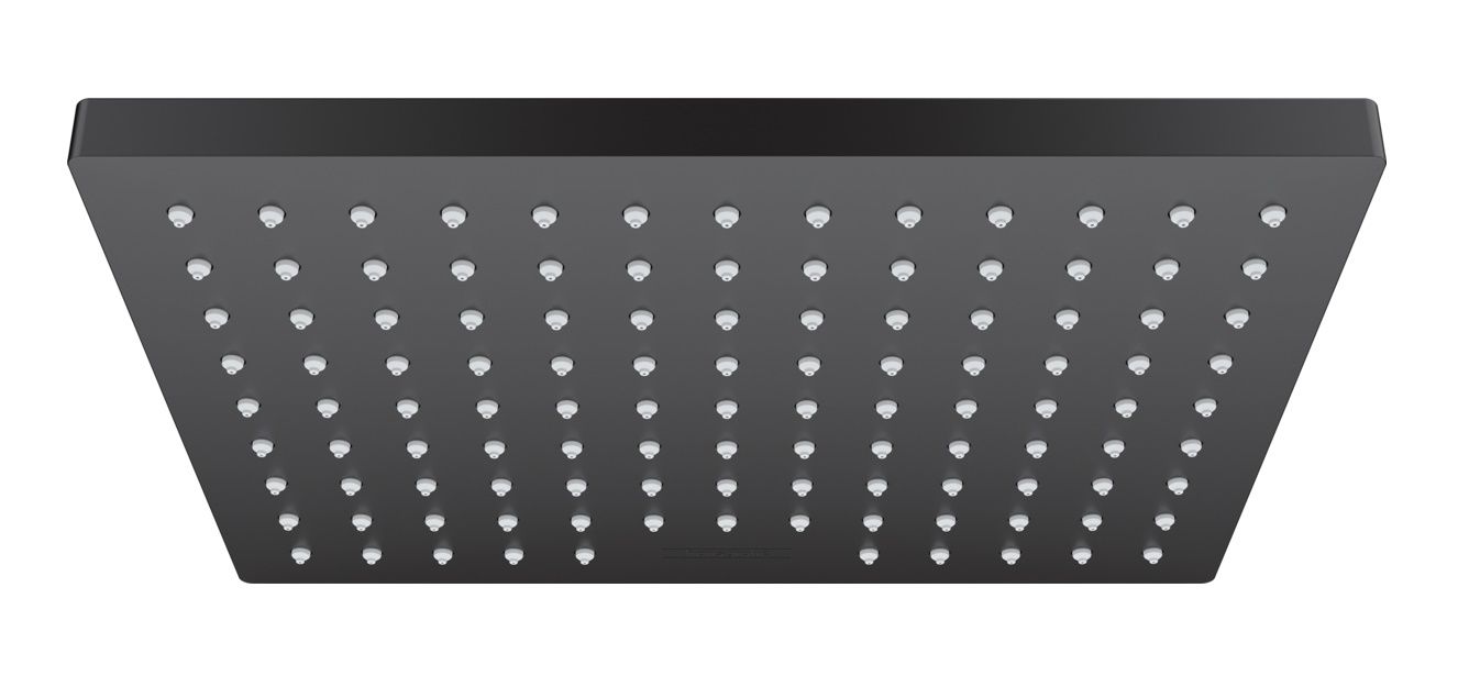 Hansgrohe Tvarová hlavová sprcha Vernis 23x17 cm, EcoSmart, čierna matná 26283670