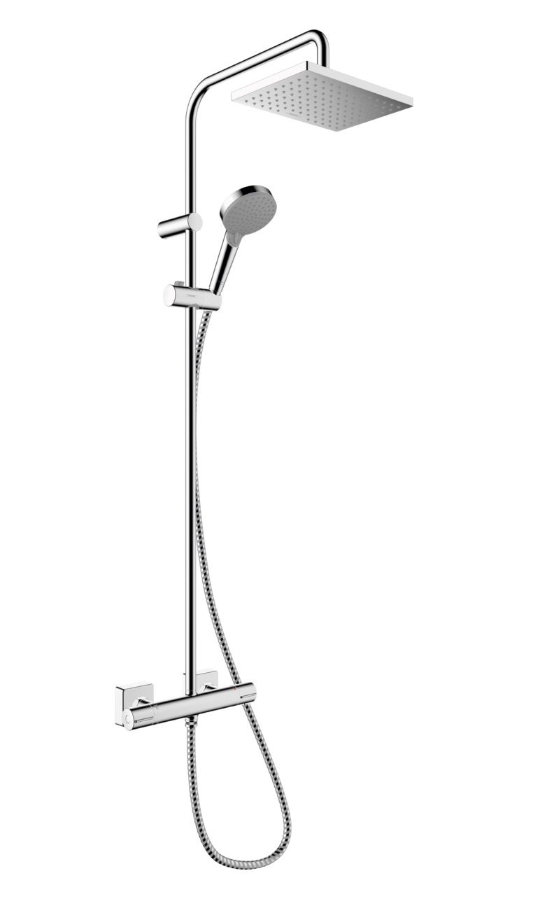 Hansgrohe Sprchový systém Vernis Shape s termostatom, chróm 26286000