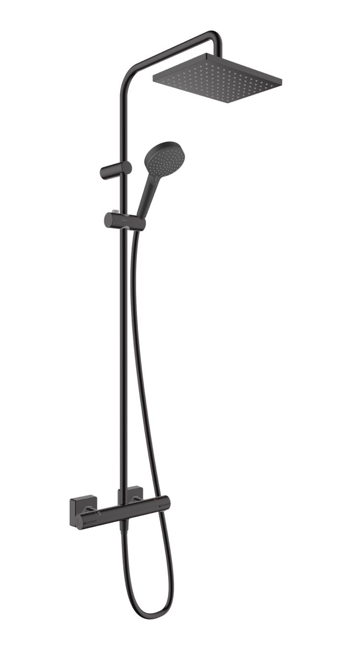 Hansgrohe Sprchový systém Vernis Shape s termostatom, matná čierna 26286670