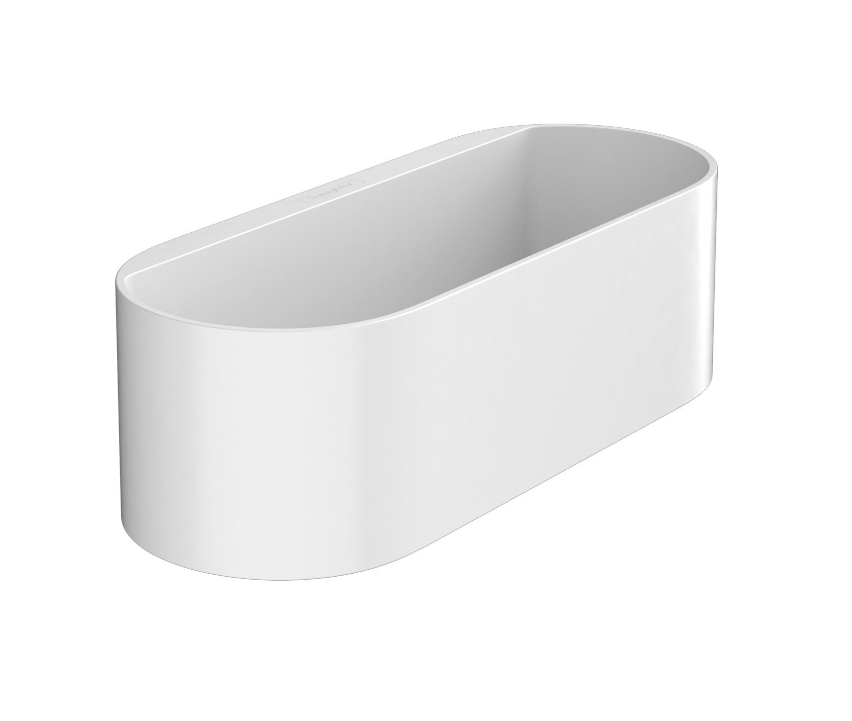 Hansgrohe Wallstoris Úložný kôš, hlboký, biela podložka 27912700