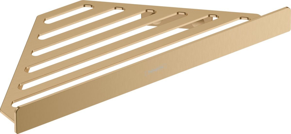 Hansgrohe AddStoris Rohový kôš, brúsený bronz, 41741140