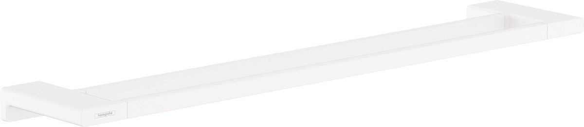 Hansgrohe AddStoris Držiak na uteráky, dvojitý, 64,8 cm, biely matný, 41743700