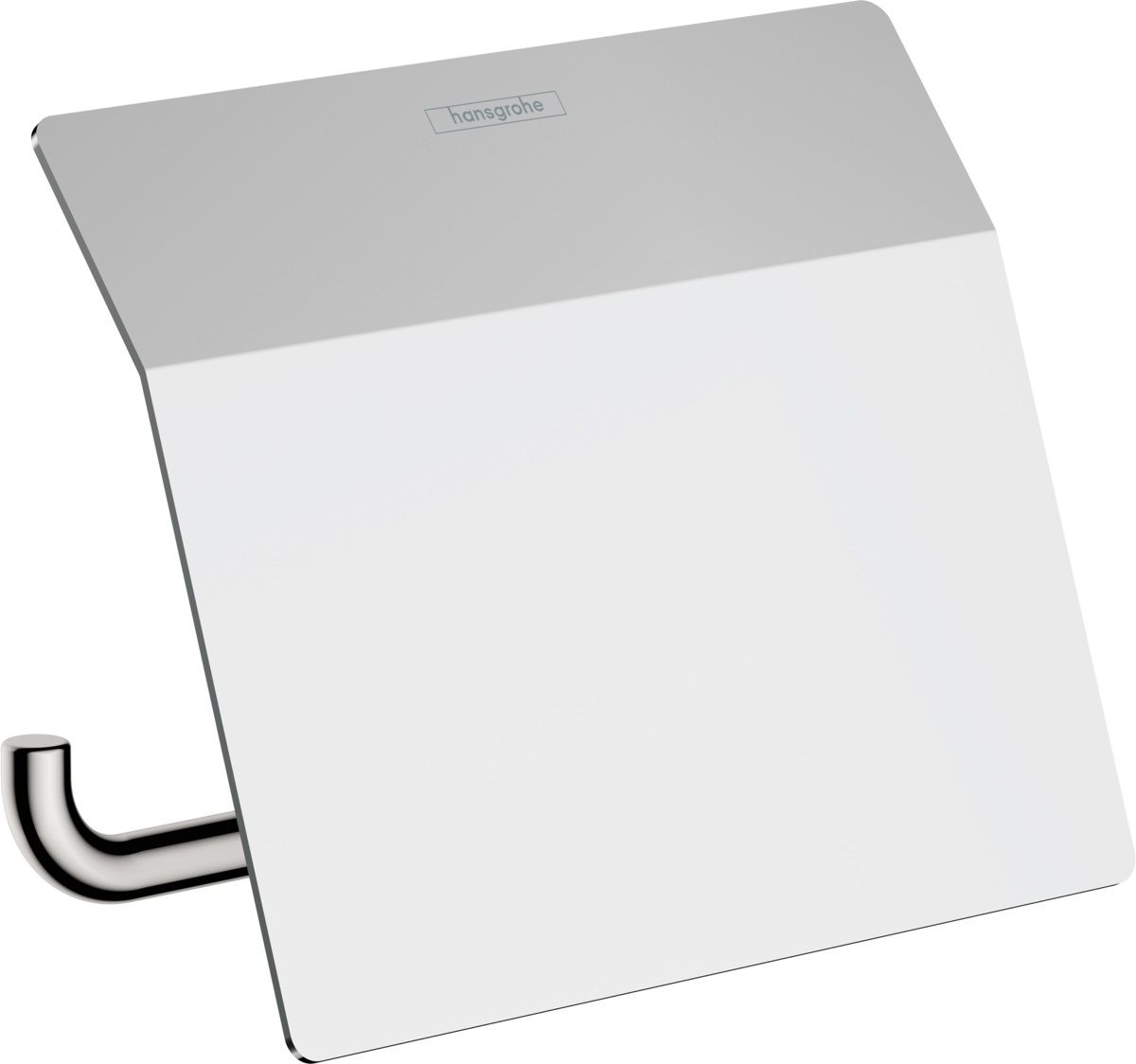Hansgrohe AddStoris Držiak na toaletný papier s krytom, chróm, 41753000