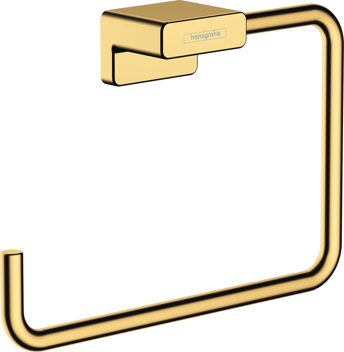 Hansgrohe Držiak na uteráky AddStoris, kruh, zlatý lesk, 41754990