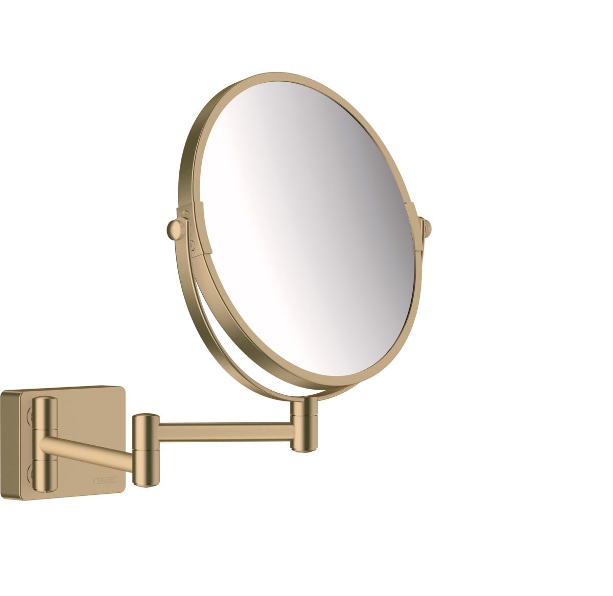 Hansgrohe Kozmetické zrkadlo AddStoris, brúsený bronz, 41791140