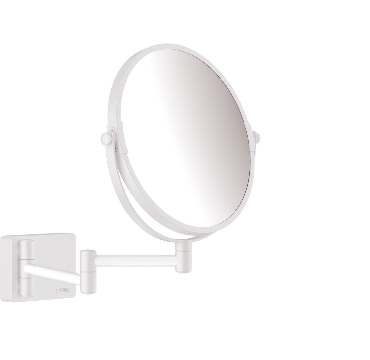 Hansgrohe Kozmetické zrkadlo AddStoris, biele matné, 41791700