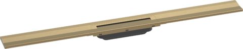 Hansgrohe RainDrain Flex Sprchový žľab 90 cm, na stenu, kartáčovaný bronz 56052140