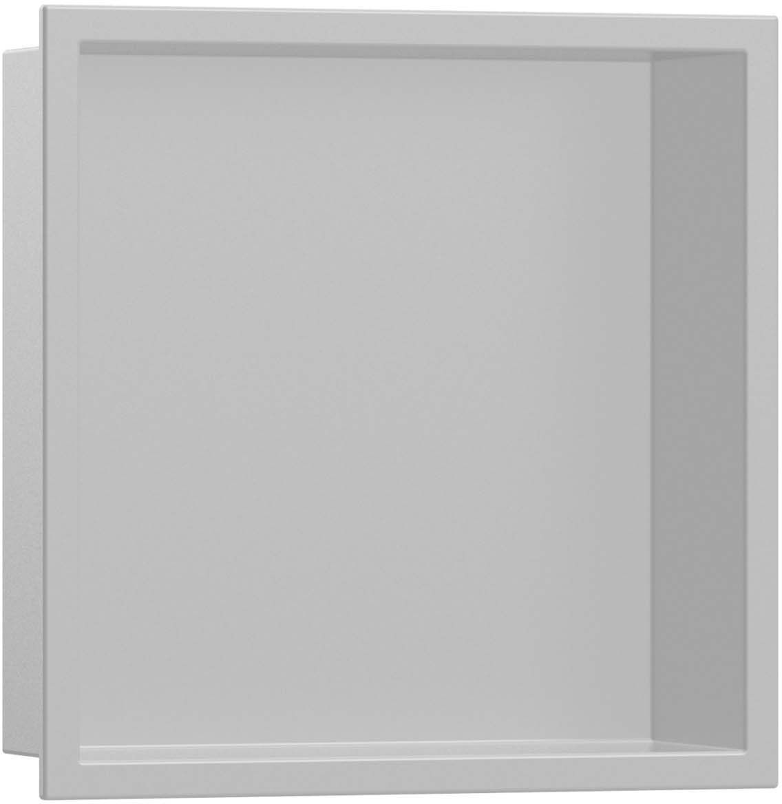 Hansgrohe XtraStoris Original Zápustná polica 30x30x10 cm, betónová sivá 56061380