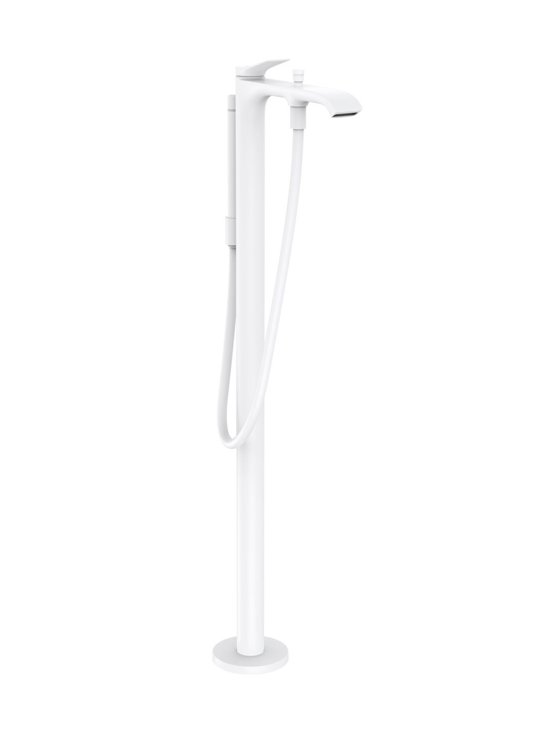 Hansgrohe Vivenis Voľne stojaca páková vaňová batéria, biela matná 75445700
