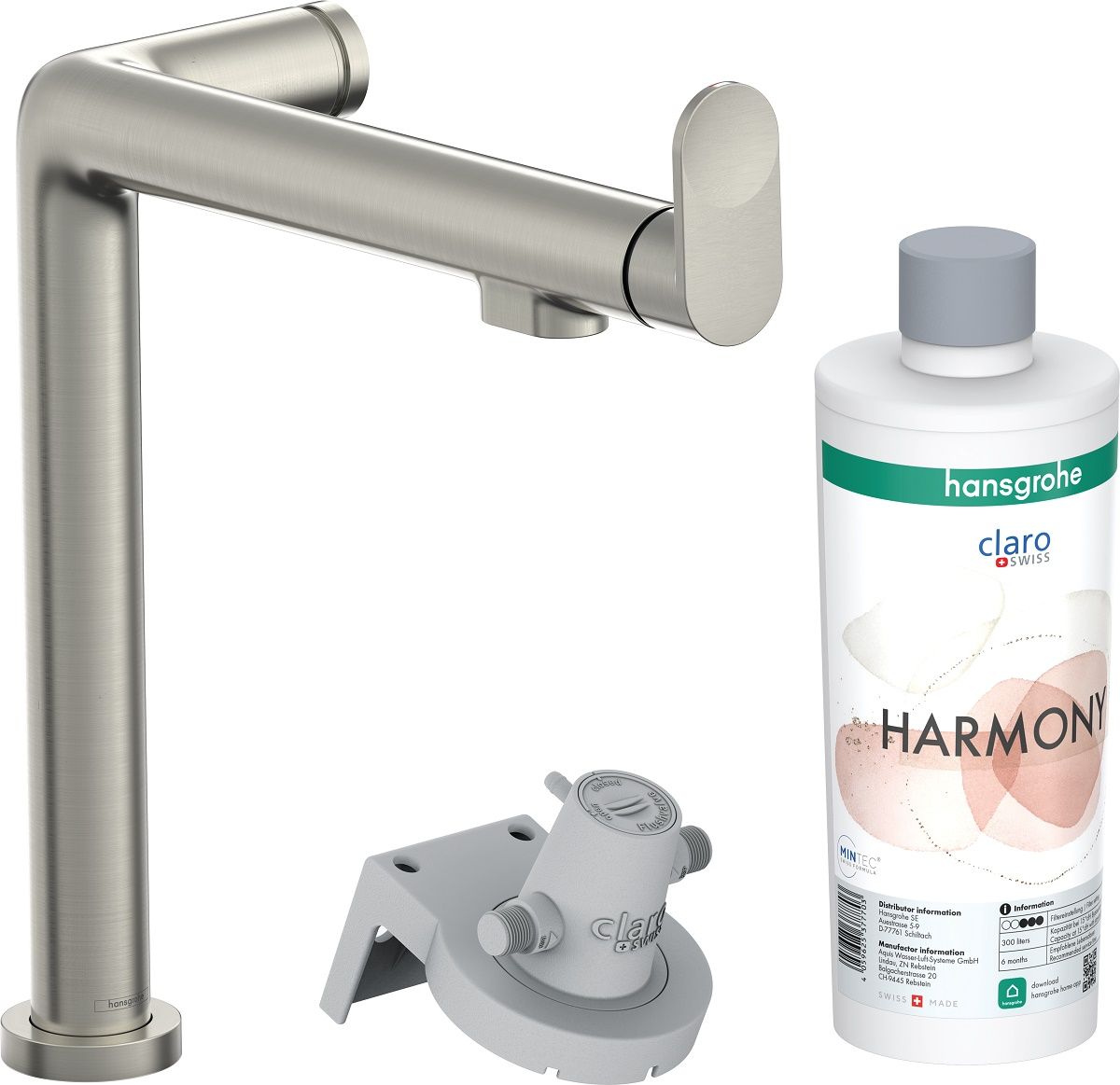 Hansgrohe Aqittura Dřezová baterie s filtrací, nerez 76802800