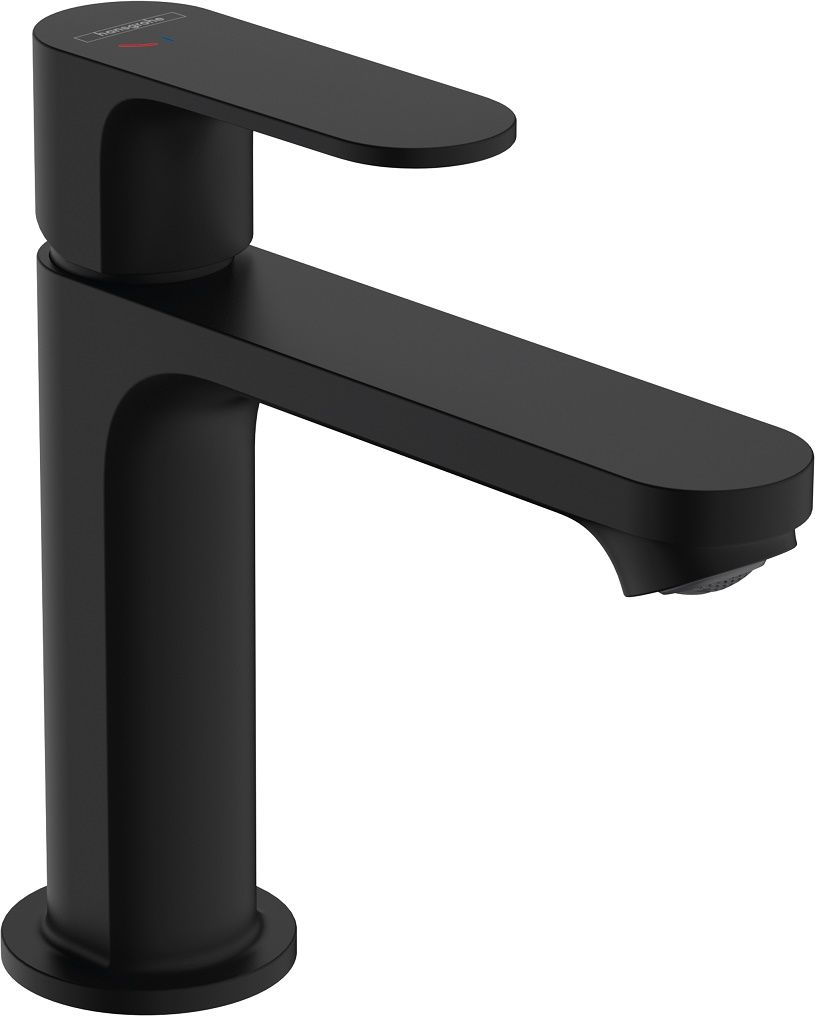 Hansgrohe Rebris S Umývadlová batéria so syntetickým výtokom, CoolStart, čierna matná 72519670