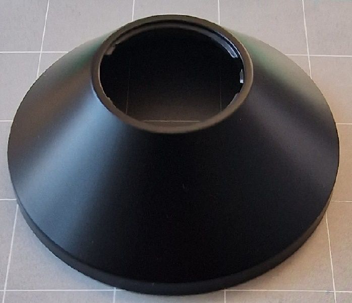 Hansgrohe Rozeta s priemerom 70 mm, čierny mat 93718670