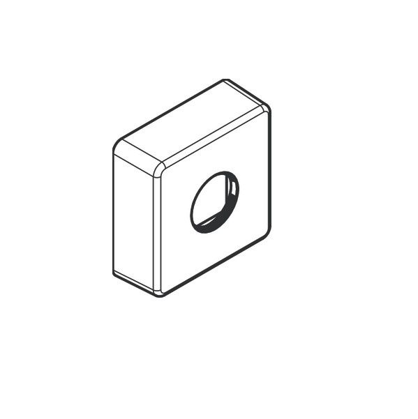 Hansgrohe Rozeta, chróm 93879000