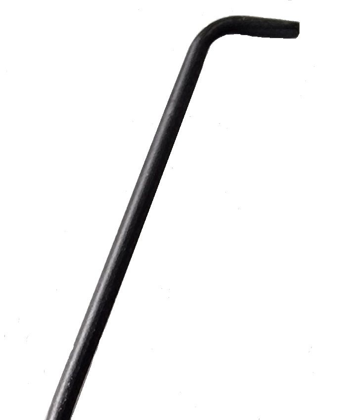 Hansgrohe Ťahacia tyč, čierna podložka 96657670