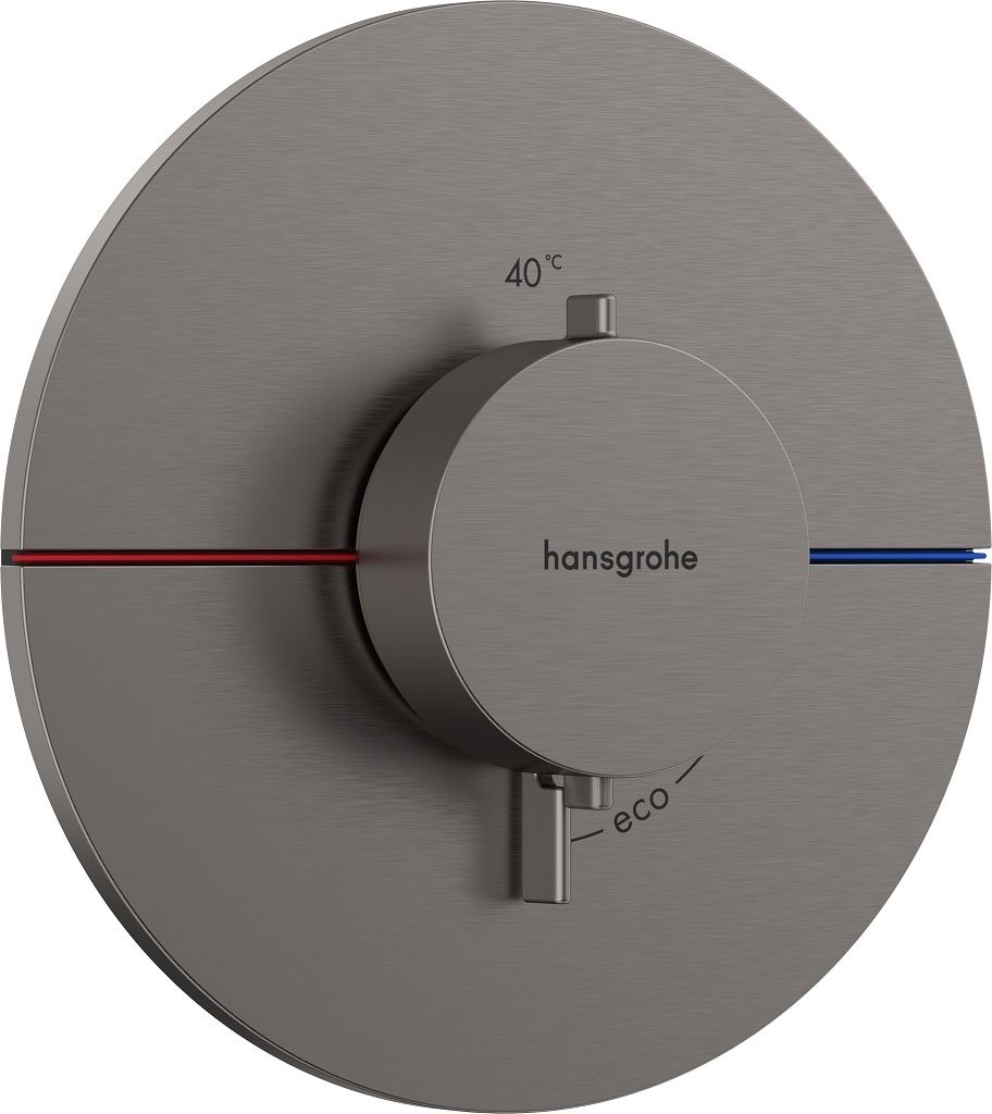 Hansgrohe SprchaSelect Comfort S Termostatická batéria, brúsený čierny chróm 15559340