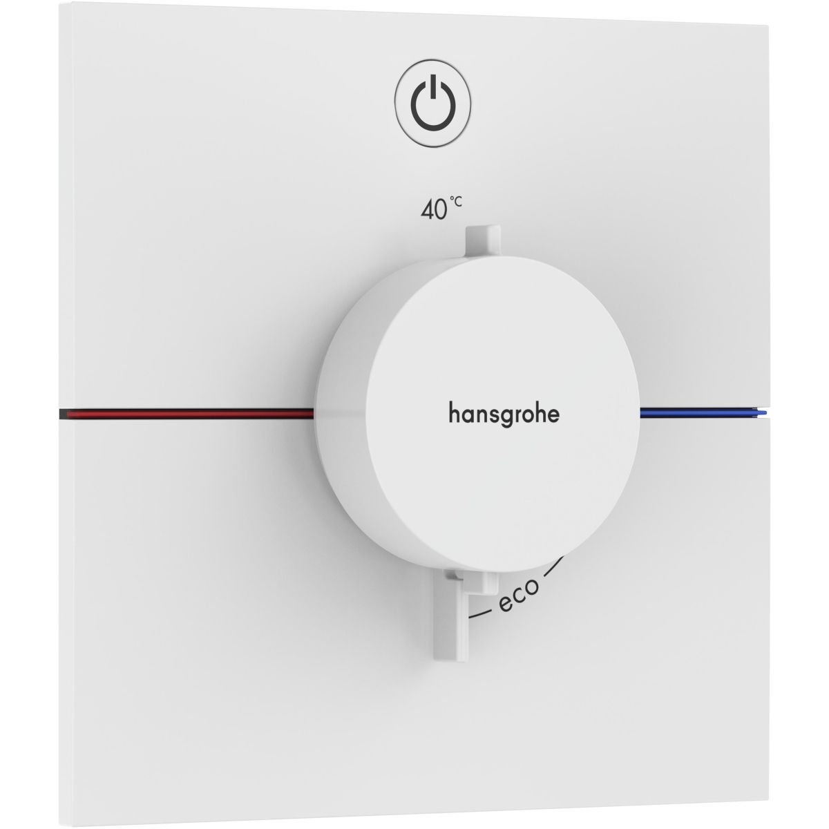 Hansgrohe ShowerSelect Comfort E Jednopáková termostatická batéria, matná biela 15571700
