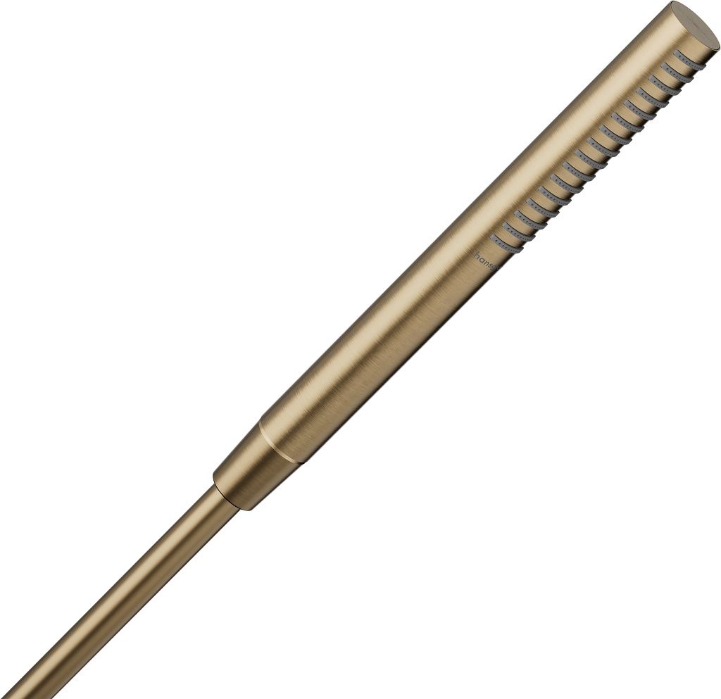 Hansgrohe Ručná sprcha Pulsify S 10 cm EcoSmart, brúsený bronz 24125140