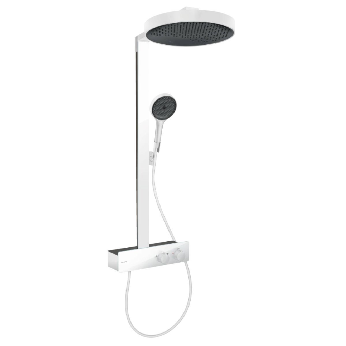 Hansgrohe Sprchový systém Rainfinity s termostatickou batériou ShowerTablet, matná biela 26853700