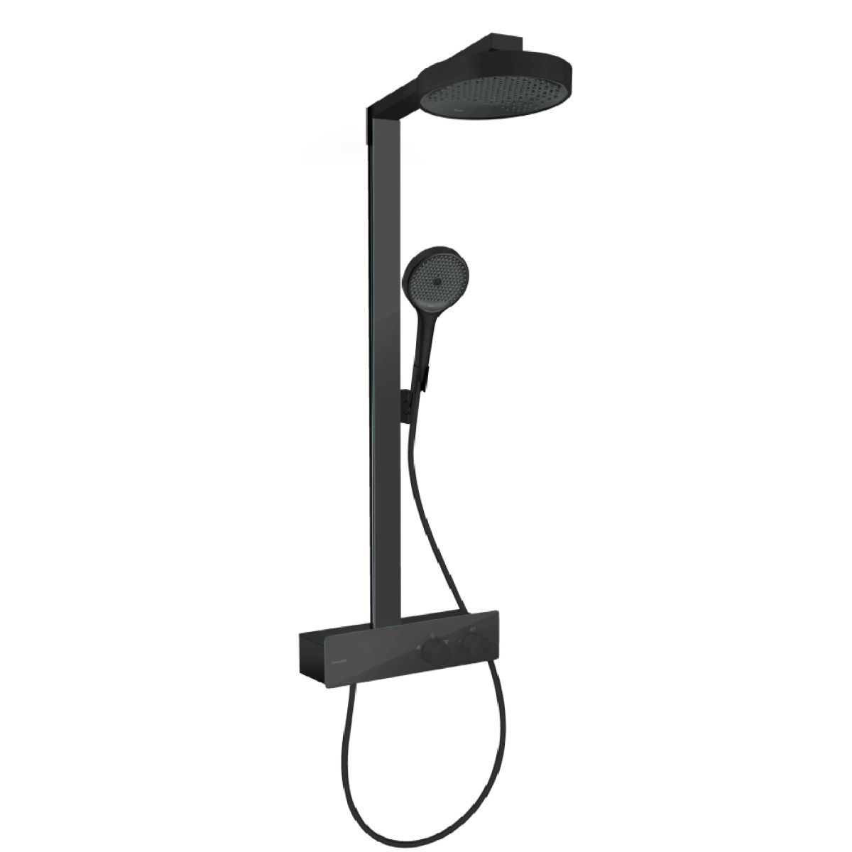 Hansgrohe Rainfinity EcoSmart sprchový systém s termostatickou batériou ShowerTablet, matná čierna 28742670