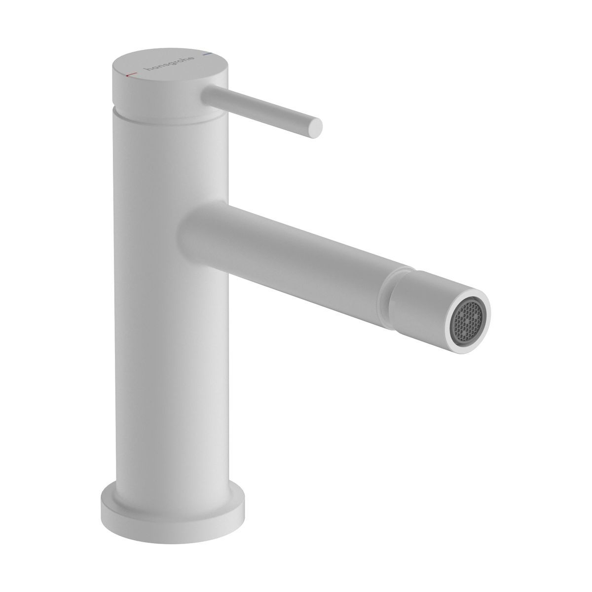 Hansgrohe Tecturis S Nástenná bidetová batéria s vyťahovacou výpustou, matná biela 73201700