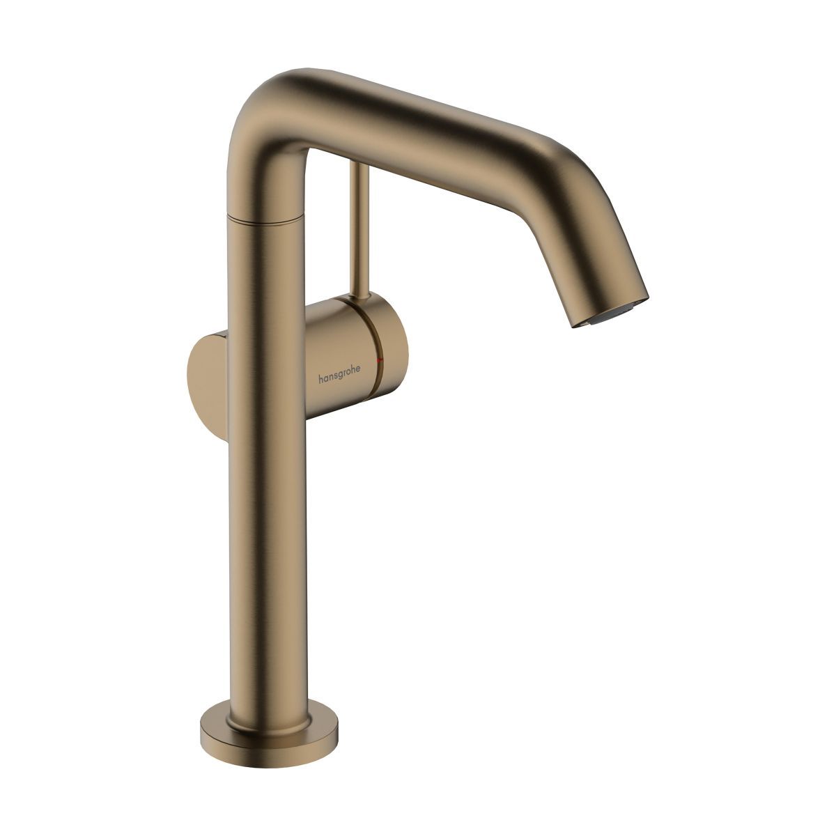 Hansgrohe Tecturis S Otočná umývadlová batéria, CoolStart, s výtokovou rukoväťou, brúsený bronz 73360140