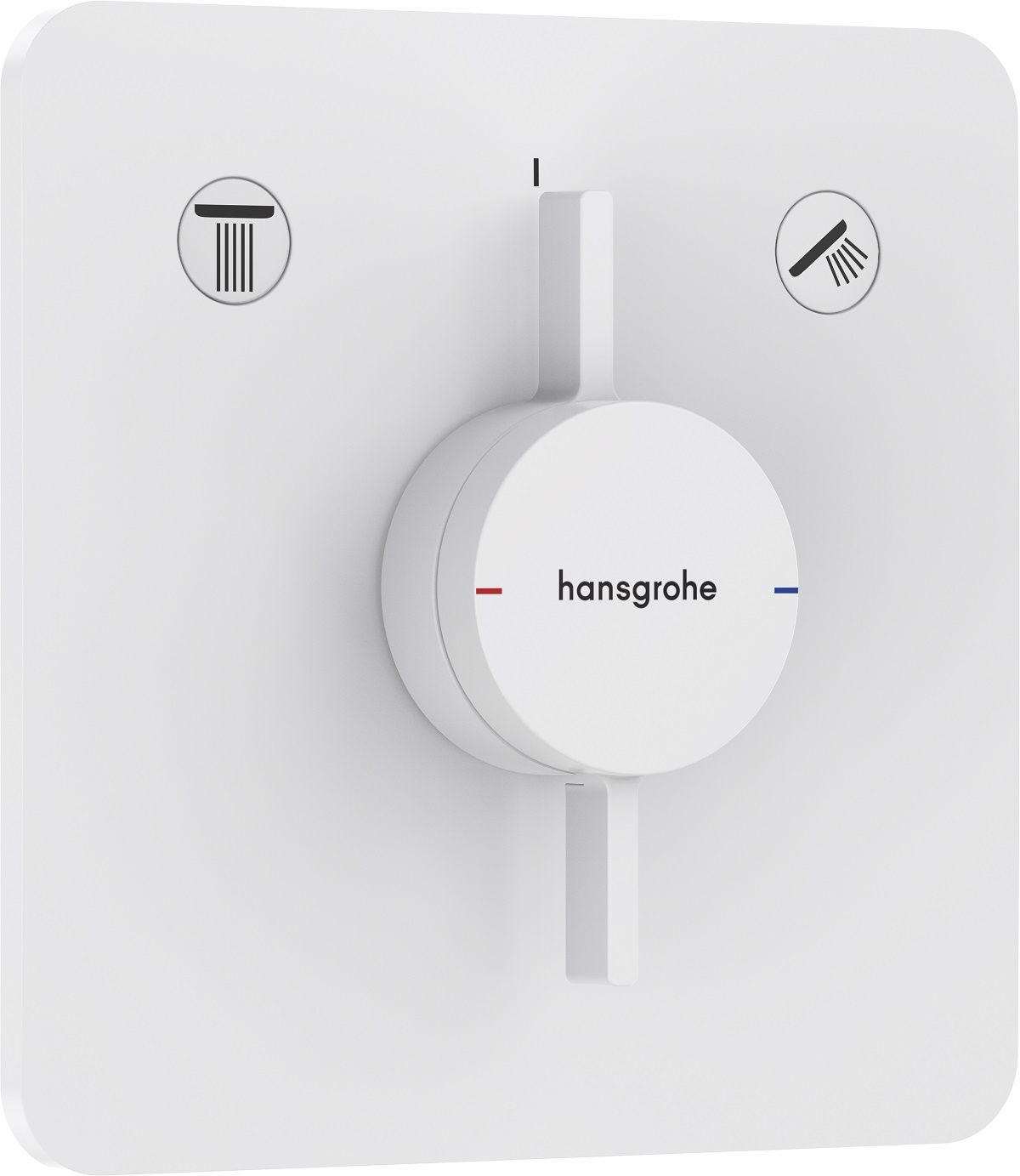 Hansgrohe DuoTurn Q Podomietková batéria dvojcestná, matná biela 75414700