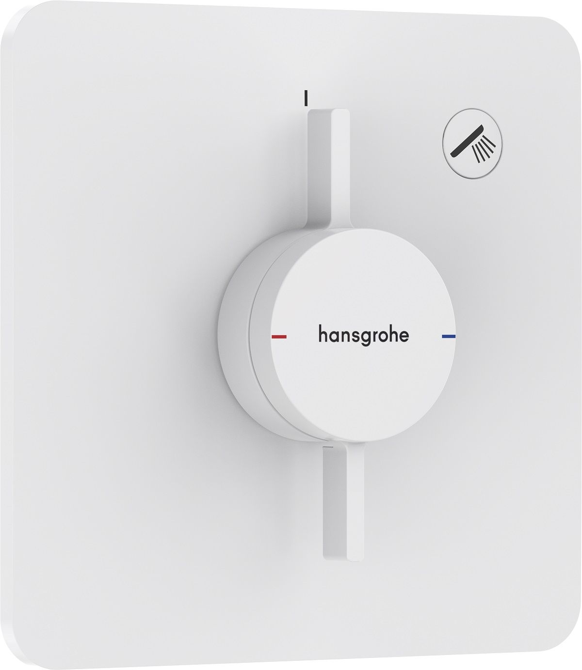 Hansgrohe DuoTurn Q Podomietková batéria jednocestná, matná biela 75614700