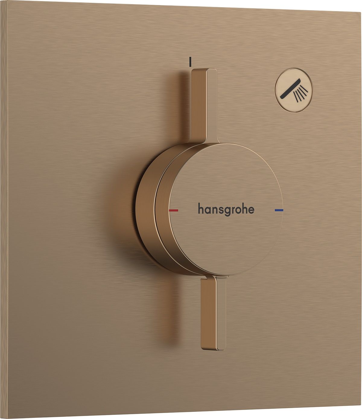 Hansgrohe DuoTurn E Podomietková batéria jednocestná, kartáčovaný bronz 75617140
