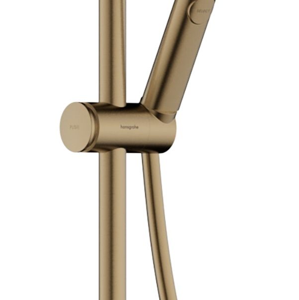 Hansgrohe Náhradný jazdec pre sprchovú tyč, priemer 22 mm, brúsený bronz 93517140