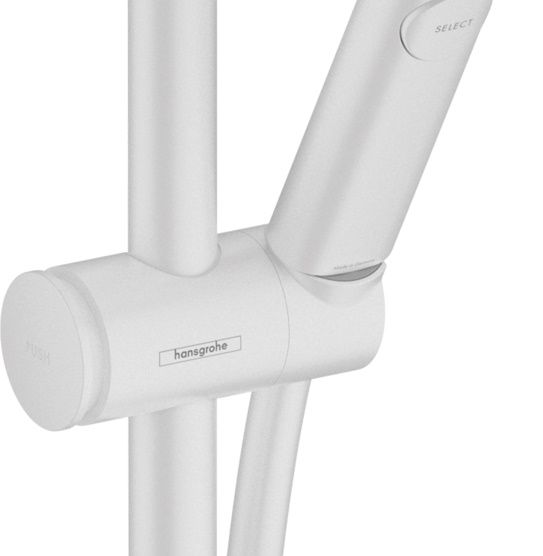 Hansgrohe Náhradný jazdec pre sprchovú tyč 22 mm, biely matný 93517700