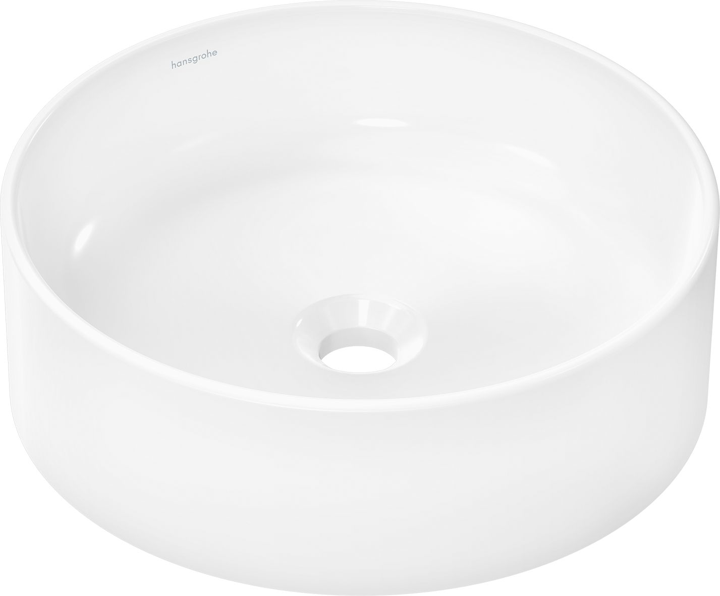 Hangrohe Xuniva S Umývadlo na dosku 40 cm, biele 60164450