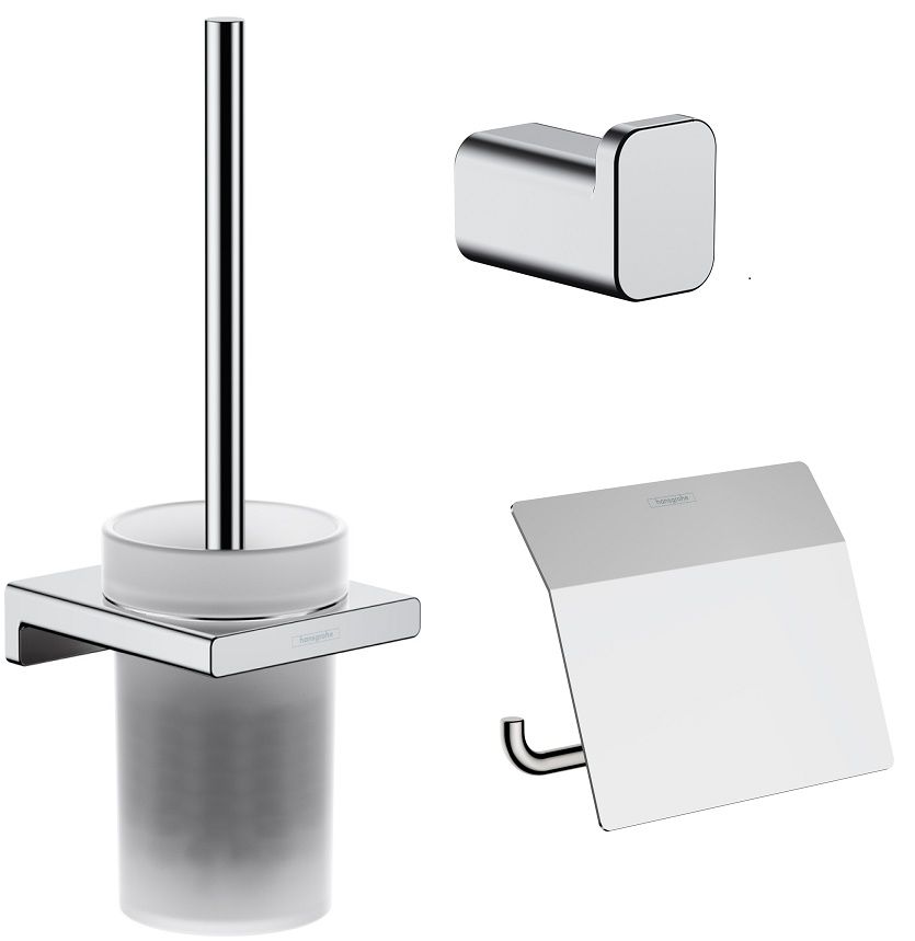 Hansgrohe AddStoris Sada príslušenstva pre WC, chróm