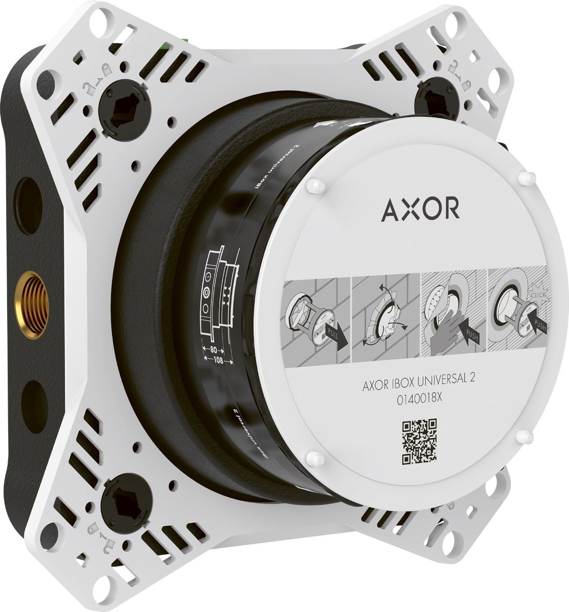 Axor Základní těleso pod omítku iBox universal 2 01400180