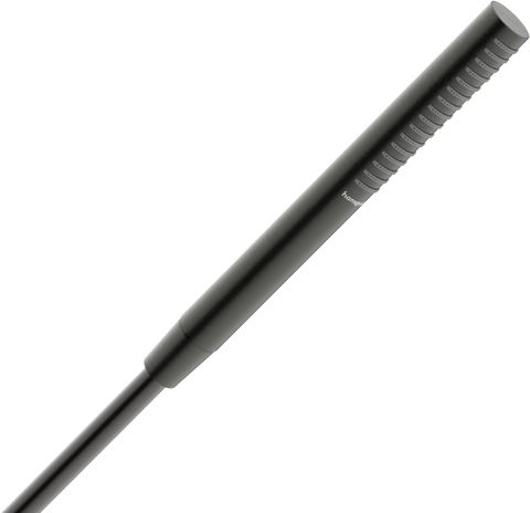 Hansgrohe Pulsify S Tyčová ručná sprcha 10 cm 1jet EcoSmart, kartáčovaný čierna chróm 24125340